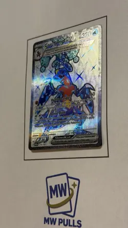 Pokemon Garchomp EX 219/182 SV04: Paradox Rift Ultra Rare Full Art Holo TCG - Image 3