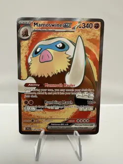 Mamoswine ex 174/159 - Journey Together Pokemon TCG - Ultra Rare Full Art - NM - Image 1