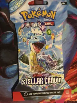 Pokemon TCG Scarlet & Violet Stellar Crown Sleeved Booster pack - Image 1