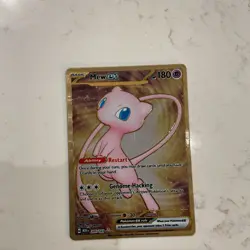 Pokemon Mew EX Ultra Rare Full Art Holo 180 HP Scarlet & Violet 151 205/165 - Image 1