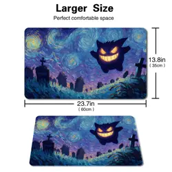 238207 - Board Game Pokemon Gengar Playmat Games Mousepad Play Mat of TCG - Image 2