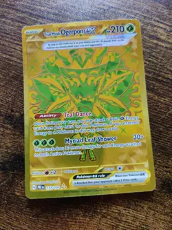 Pokemon TCG Teal Mask Ogerpon ex 177/131 Prismatic Evolutions Hyper Rare Gold - Image 2