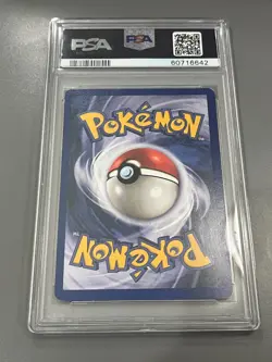 Pokemon TCG Squirtle Base Set 63/102 Regular Unlimited Common Graded PSA 8 - Image 2