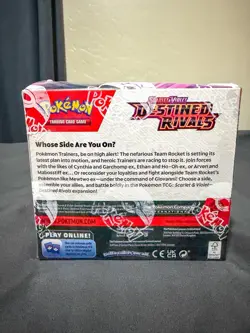 POKEMON Destined Rivals Booster Box WITH SHRINK Unopened ✅ - Image 2