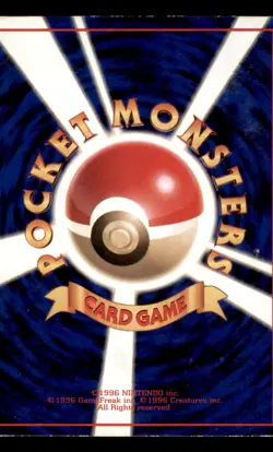 Heavy Play HP Parasect 1998 Vending Series Japanese Pokemon Glossy - Image 2