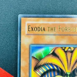 Yu-Gi-Oh! Exodia The Forbidden One LOB-124 1st Ultra Rare Asian English LP EX - Image 2