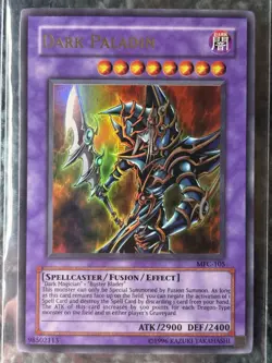 Yugioh Dark Paladin MFC-105 Unlimited Ultra Rare NM - Image 3