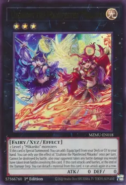 Uzuhime the Manifested Mikanko-Ultra Rare - 1St Edition - MZMU-EN018 - Maze o... - Image 1