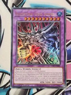 YU-GI-OH Egyptian God Slime LED7-EN001 Ultra Rare 1st Edition. - Image 1