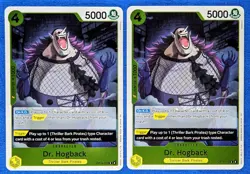 2x Dr. Hogback OP14-110 R | NM | The Azure Sea's Seven | One Piece TCG | English - Image 1
