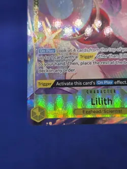 One Piece Carrying On His Will Lilith OP13-113 Parallel Alternate Alt Art Foil - Image 5