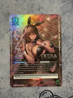 Noir R* 1 STAR UE14BT/NIK-1-073 NIKKE Union Arena English Full Art Foil - Image 1