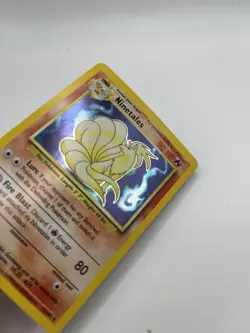 Pokemon TCG Ninetales Base Set Holo Unlimited Rare Card 12/102 - Image 3