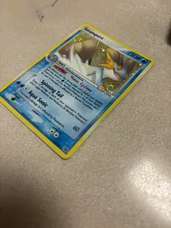 Rare Pokemon Swampert 11/106 EX Emerald Holo Rare Swampert Trading Card - Image 2
