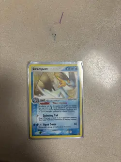 Rare Pokemon Swampert 11/106 EX Emerald Holo Rare Swampert Trading Card - Image 4