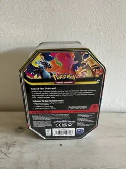 Pokemon TCG: Mega Charizard X EX Collection Tin (4 boosters & 1 foil promo card) - Image 3