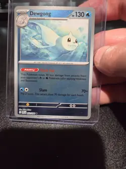Dewgong 022/094 Me02: Phantasmal Flames Reverse Holo Common Single Card - Image 1
