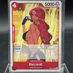 Baccarat EB03-007 ONE PIECE Heroines Edition ONE PIECE Card Near Mint - Image 1