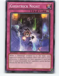 Ghostrick Night #PRIO-EN074 1st Edition Yugioh Card - Image 1
