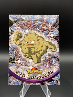 Pokemon Card - Graveler #75 - Topps Series 1 - Blue Logo - Image 2