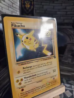 Pikachu Black Star Promo Card #4 50 HP Thunderbolt - Image 3