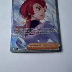 Pokemon Team Rocket's Ariana Trainer Supporter Full Art Holo Rare 237/182 Card - Image 4