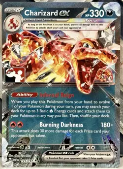 Charizard Ex #125 NM/M Prize Pack Series Cards - Image 1