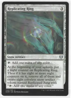 MTG Magic the Gathering Replicating Ring (244/285) Kaldheim - Image 1