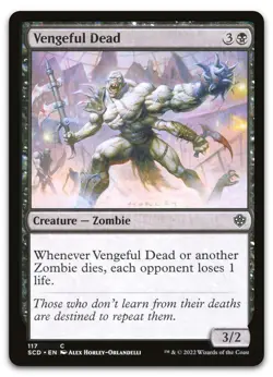 Vengeful Dead #117 (NM) Starter Commander SCD Magic MTG - Image 1