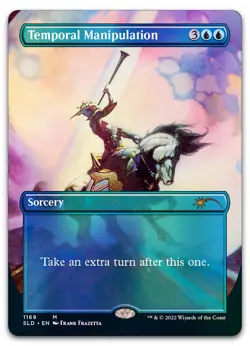 Temporal Manipulation #1169 (Foil) (NM) Secret Lair Drop SLD Magic MTG - Image 1