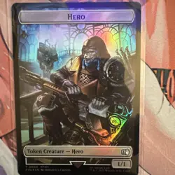 MTG -Wizard 15 | Hero 04 FOIL - Doubled Side Token - Final Fantasy - Image 2