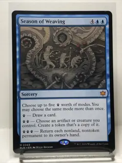 Season of Weaving (Non-foil) Bloomburrow 0068 Mythic MTG - Image 1