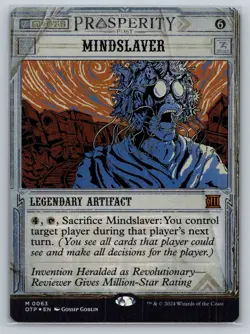 Mindslaver Outlaws of Thunder Junction: Breaking News Foil - Image 1