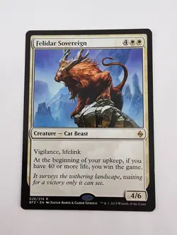 Felidar Sovereign Battle for Zendikar • Regular MTG - Image 1