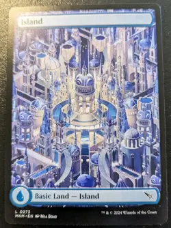 Island (Full Art) 0273 MKM Land Murders At Karlov Manor Magic: The Gathering - Image 1
