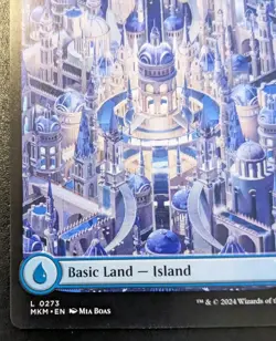 Island (Full Art) 0273 MKM Land Murders At Karlov Manor Magic: The Gathering - Image 4