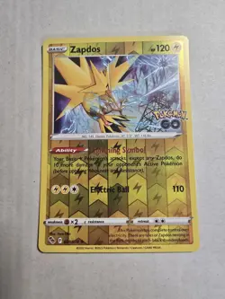 Zapdos 029/078 Pokemon GO Reverse Holo - Image 1