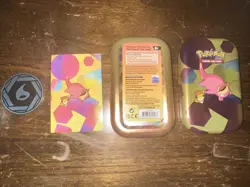 OPENED Pokemon TCG ~ Scarlet & Violet 151 Mini Tin ~ SLOWPOKE & SANDSHREW - Image 1