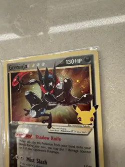 Greninja Swirl Gold Star SWSH144 SWSH Sword & Shield Promo Holo Sealed Pokemon - Image 1