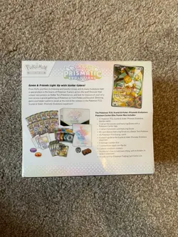 Pokemon TCG Prismatic Evolutions Pokemon Center Elite Trainer Box ETB New Sealed - Image 2