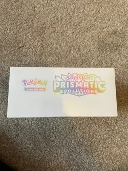 Pokemon TCG Prismatic Evolutions Pokemon Center Elite Trainer Box ETB New Sealed - Image 4