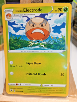 Pokemon TCG Pokemon Hisuian Electrode Uncommon Regular 1 - Image 1