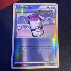 2010 Pokemon TCG HeartGold SoulSilver Moomoo Milk Reverse Holo 94/123 LP - Image 1