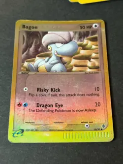 Bagon 50/97 Reverse Holo EX Dragon Pokemon TCG HP - Image 3