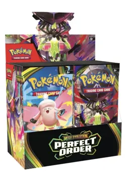 Pokemon TCG: Mega Evolution - Perfect Order Booster Box PRE-SALE 3/27 - Image 1