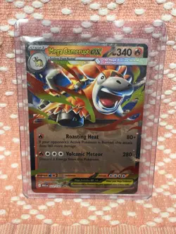 Pokemon TCG, Mega Camerupt Ex 022/132 - Mega Evolution Base Set - Image 1