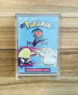 2000 Pokemon Base Set 2 Theme Deck – Psych Out (Factory Sealed, w/ Acrylic Case) - Image 1