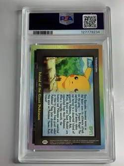 2000 Topps Pokemon TV #EP17 Island of the Giant Pokemon Series 2 PSA 10 GEM MINT - Image 2