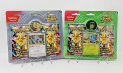 LOT OF 2 Pokemon TCG Ascended Heroes 2-Pack Blister Erika Larry FACTORY SEALED - Image 1