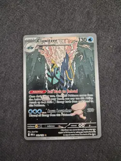 POKEMON - CLAWITZER - 141/132 - ILLUSTRATION RARE - MEGA EVOLUTION - PRESALE - Image 1